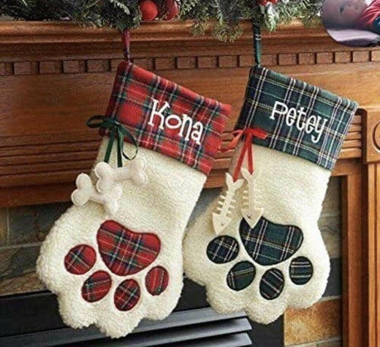 Personalised Pet Christmas Stocking